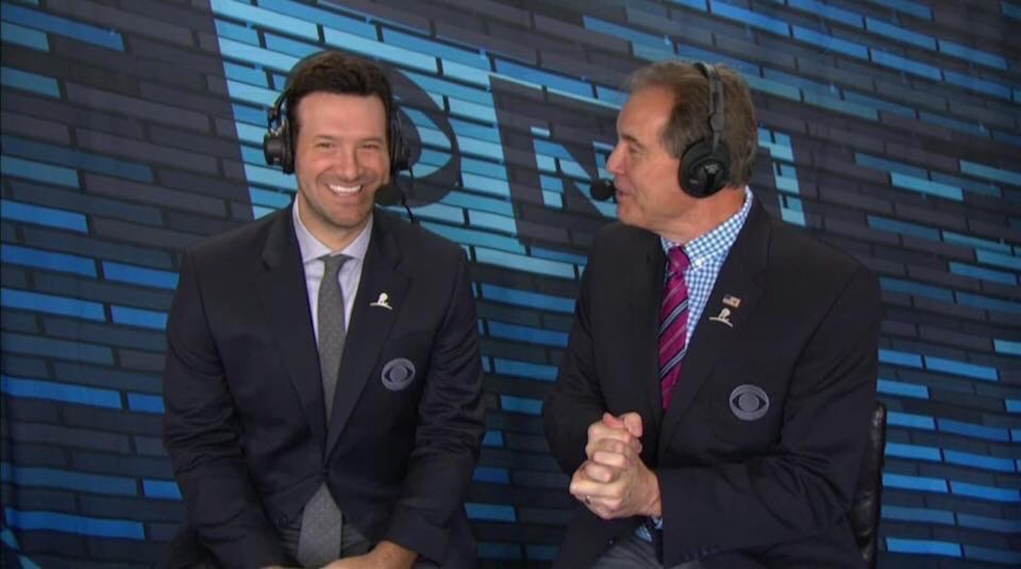 Phil Simms finds out Tony Romo takes his CBS job