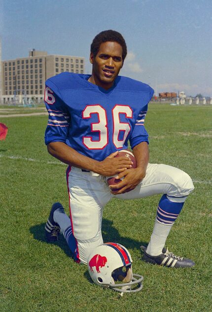 O.J. Simpson in 1969 with the Buffalo Bills