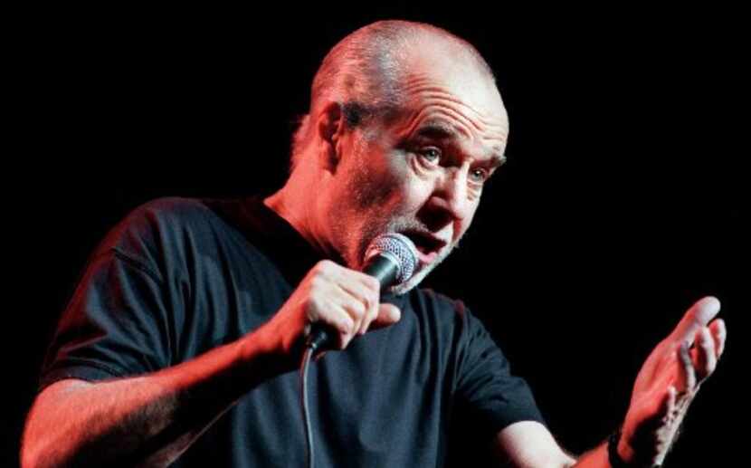 Comedian George Carlin performed at the Bronco Bowl.