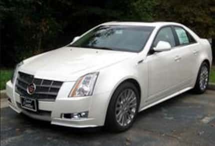  A 2002 Cadillac CTS similar to the one Charles McBride owned that has gone missing.