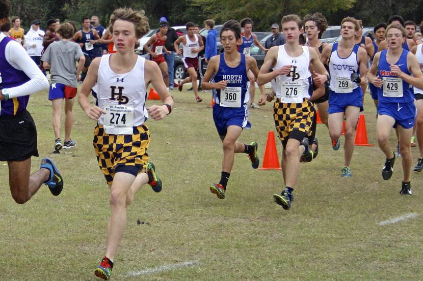 Highland Park High School Running Scots mens cross country team concluded its season at the...
