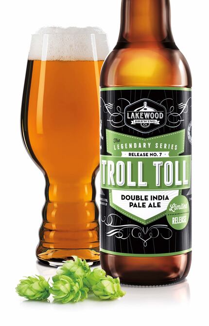 Troll Toll is a nearly 10% ABV.