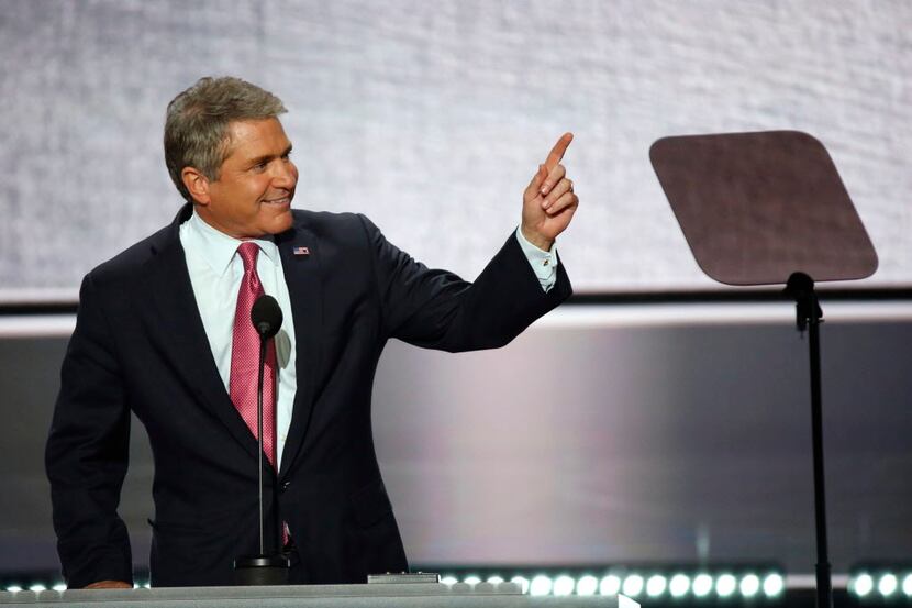 Rep. Michael McCaul pointed out his home state of Texas and its delegates during the first...