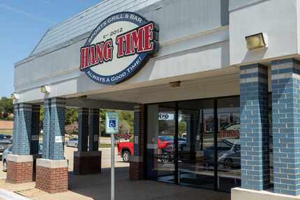 Hang Time is a sports bar and restaurant in Rowlett, near Lake Ray Hubbard.