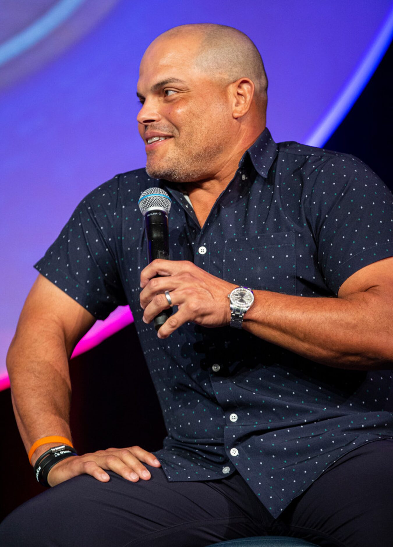 Former Texas RangersÃ Ivan Rodriguez talks about his favorite Globe Life Park memory during...