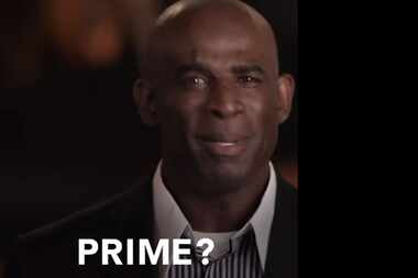 Screenshot from Deion Sanders' Botox ad