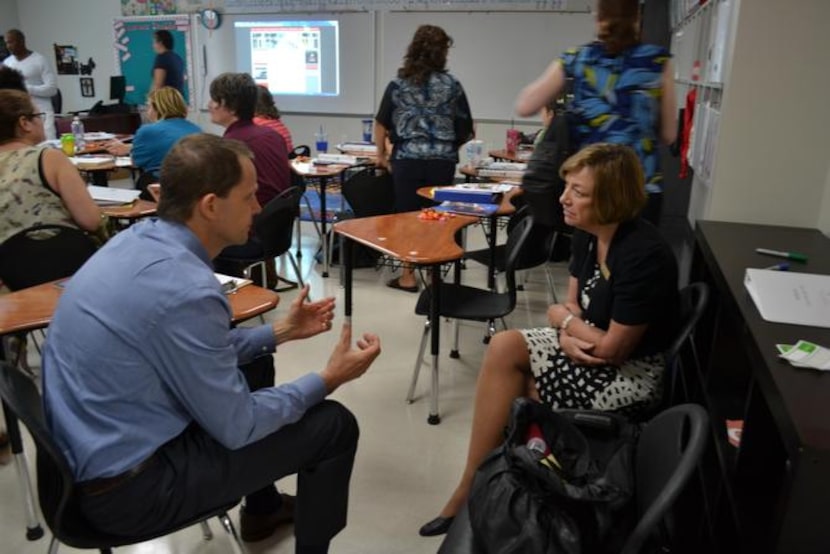 
Don Menzies, assistant head of school and director of the International Baccalaureate...