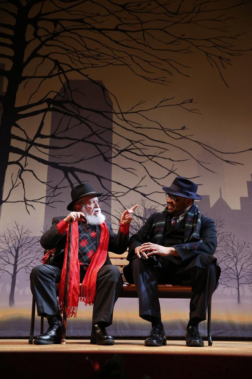 
Francis Fuselier (left) and Calvin Scott Roberts in the Dallas Children Theater’s...