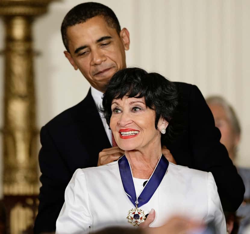  President Barack Obama presented the Presidential Medal of Freedom to Chita Rivera at the...