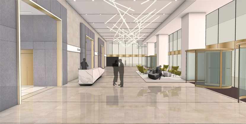 The remodeling of KPMG Centre will include a revamped ground floor lobby.