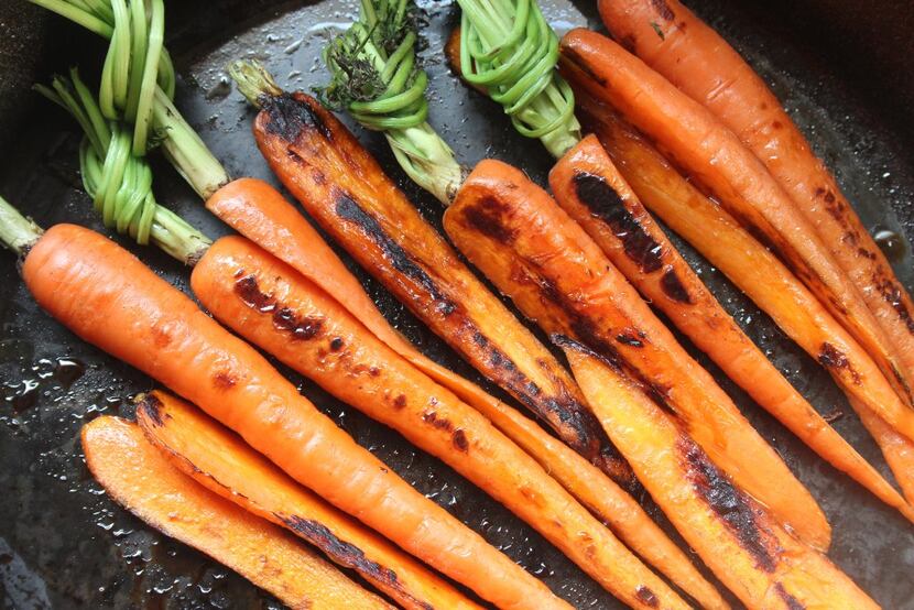 Carrots are best made in a skillet.