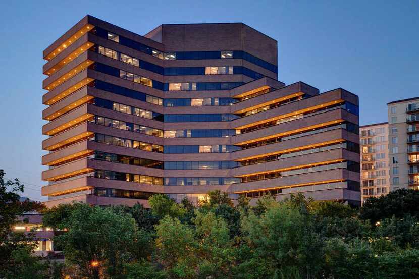The Citymark building is located north of downtown Dallas at the entrance to the Dallas...