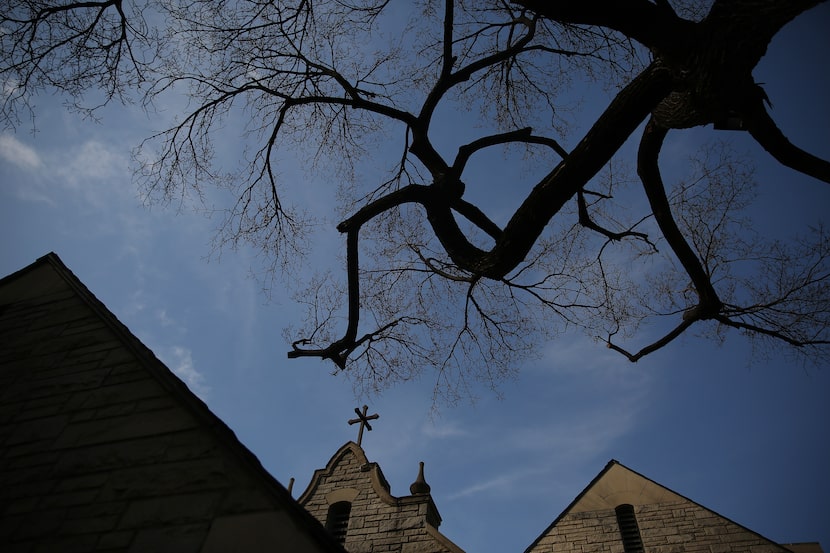 A building adjoined to the sanctuary of First Presbyterian Church of Dallas at 1835 Young...