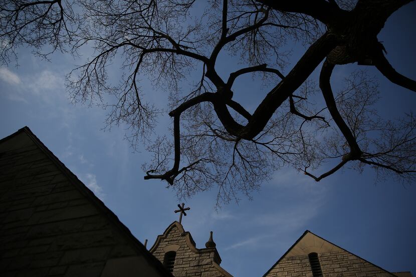 A building adjoined to the sanctuary of First Presbyterian Church of Dallas at 1835 Young...