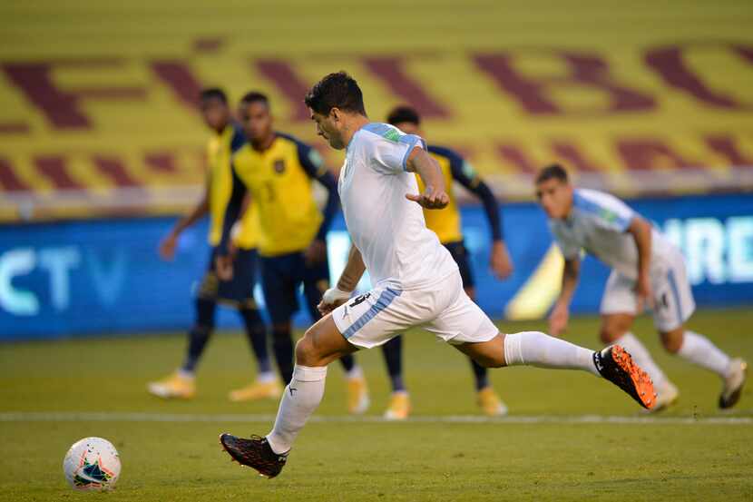 El delantero de la selección de Uruguay, Luis Suárez, será una de las figuras en la Copa del...