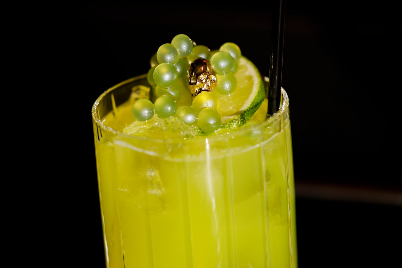 Karma Chameleon, a cocktail at Thomas Avenue Beverage Company in Dallas, is made with...