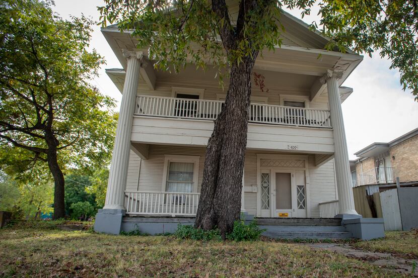 This house, at 400 W. Tenth Street, has a date with an excavator if the owners, present and...