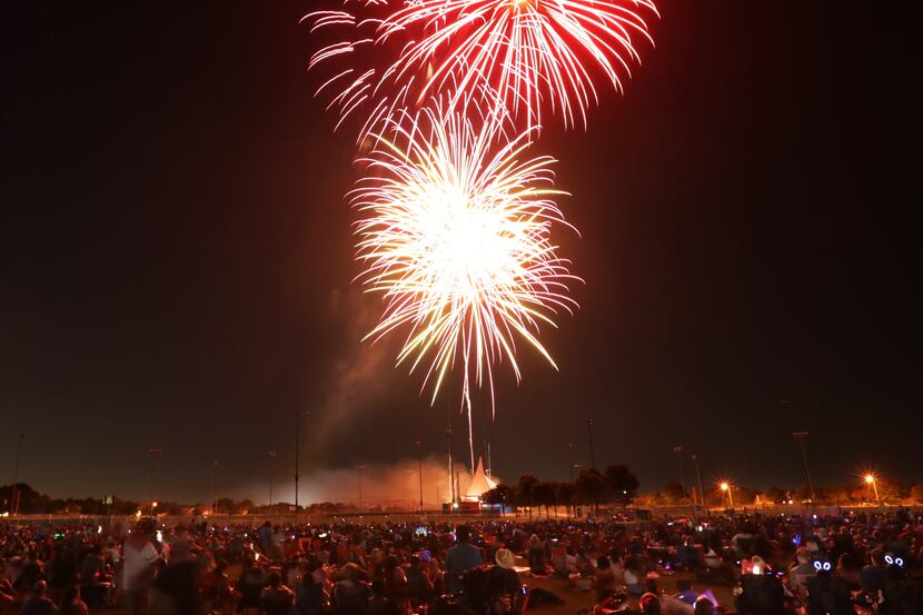 Lone Star Park in Grand Prairie will host a fireworks show. But for those who are not fans,...