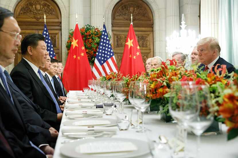 President Donald Trump and President Xi Jinping of China participated in a bilateral meeting...