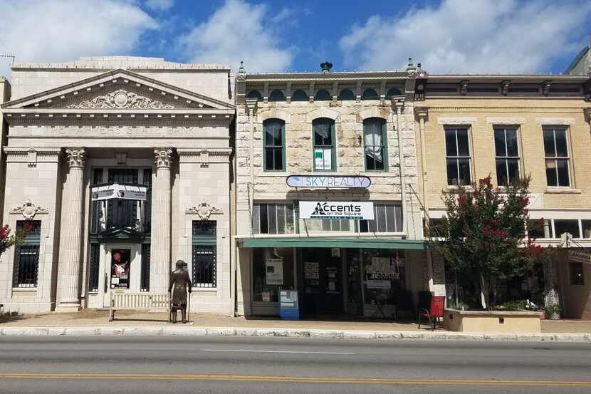 Most of downtown Georgetown's buildings were constructed in the late 1800s or early 1900s,...