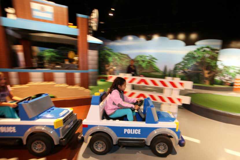 Legoland features several rides, including Lego City: Forest Ranger Pursuit.