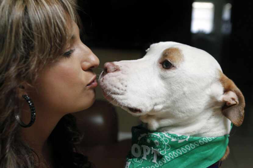 “I know I can’t save them all, but trying won’t hurt,” says Judy Obregon with Hercules, who...