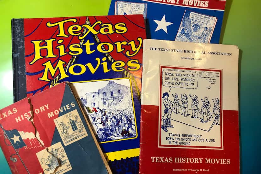 Texas History Movies was a comic strip that first ran in The Dallas Morning News for two...