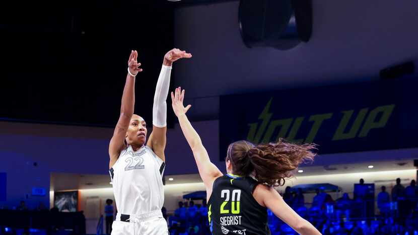 Dallas Wings lose third straight game while Las Vegas Aces’ A’ja Wilson makes WNBA history