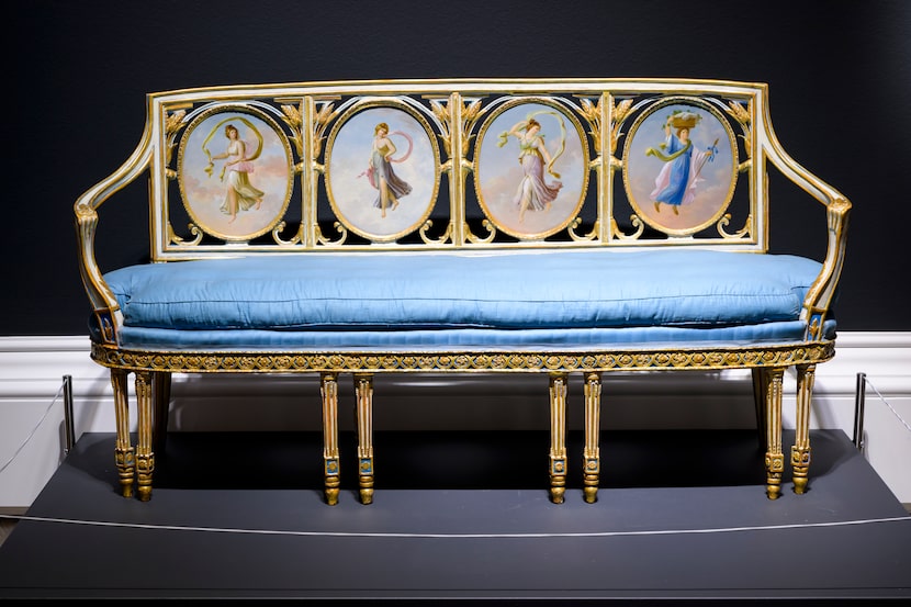 Nicola and Pietro Fiore and Antonio Pittarelli's "Sofa" is on loan from the Museo e Real...