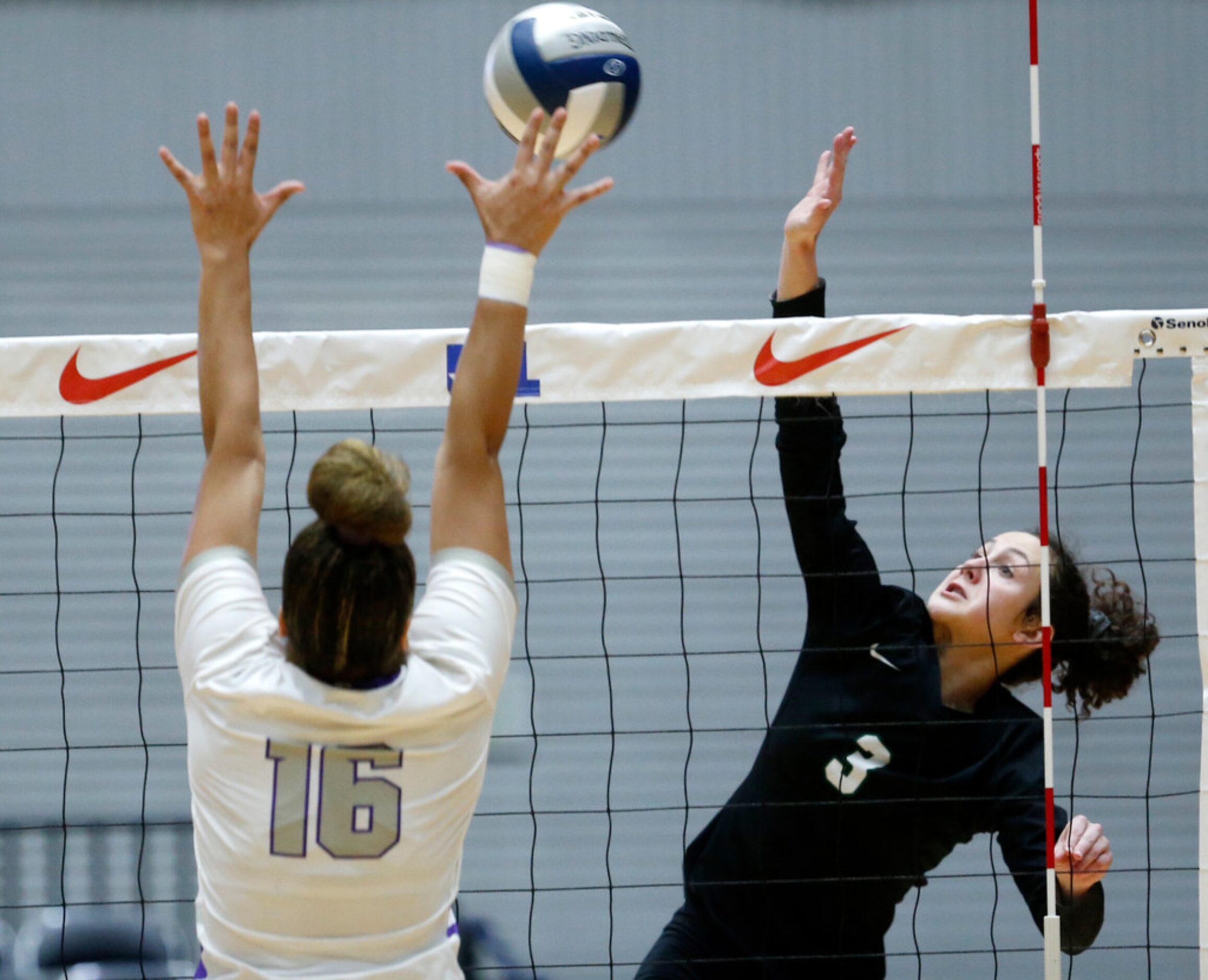 The Lamar Fulshear Chargers celebrate an out of bound save from Kennedale during the third...