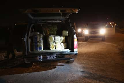 A load of marijuana was seized near the U.S.-Mexico border on April 11, 2013, in Mission,...