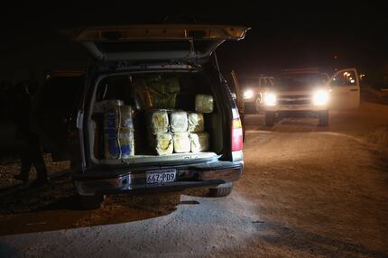 A load of marijuana was seized near the U.S.-Mexico border on April 11, 2013, in Mission,...