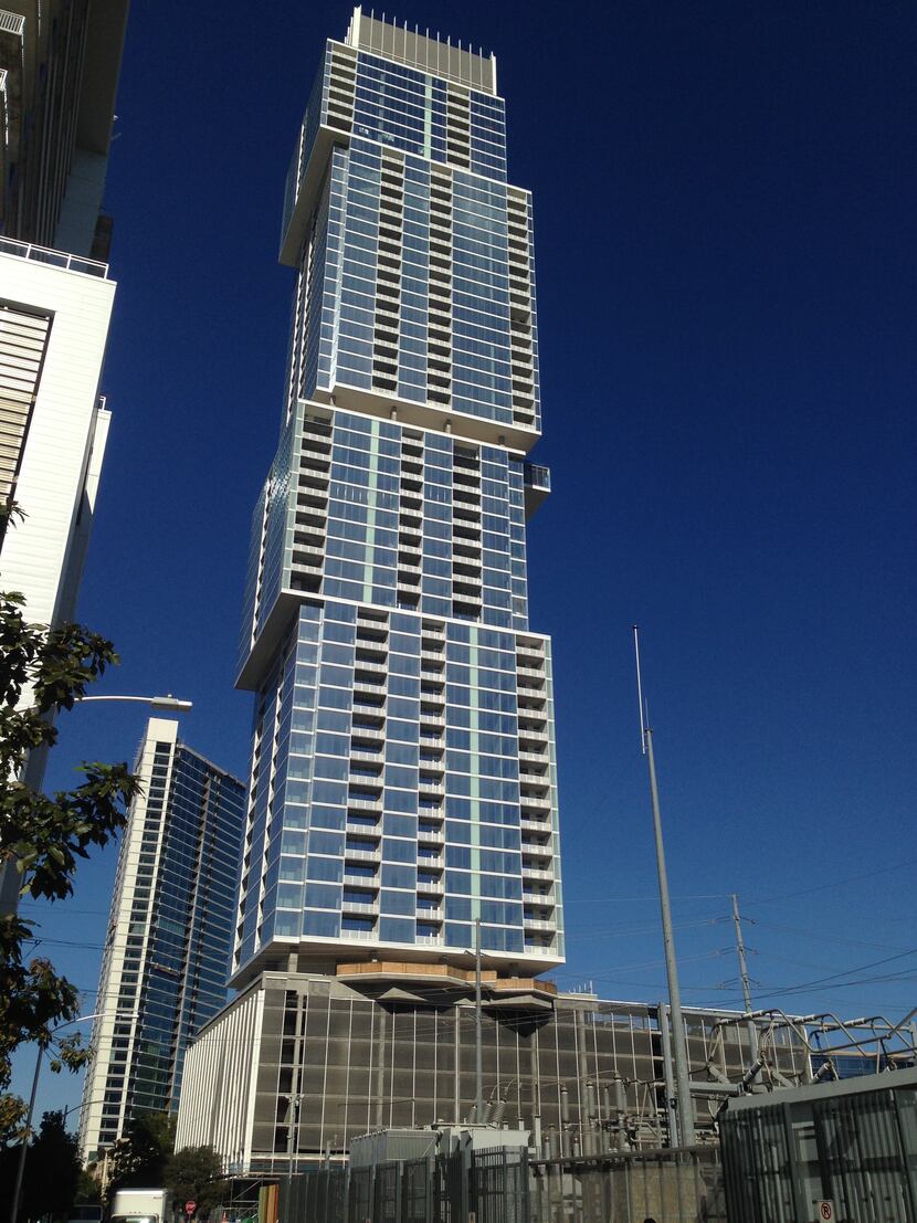 Austin's 58-story Independent high-rise — also known as Jenga Tower — is the tallest new...