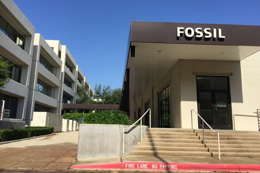 Fossil Group's headquarters campus is in Richardson. The buildings total 535,000 square feet...