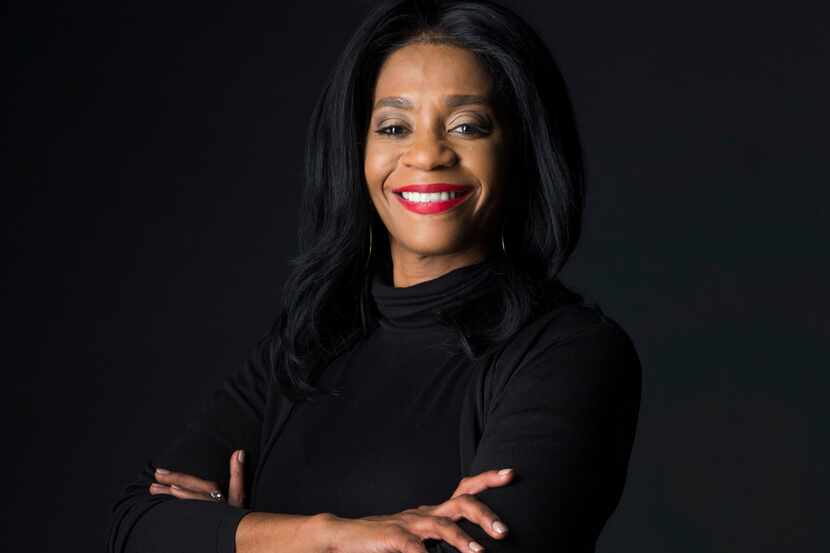 Gina Grant, founder of Women That Soar, as photographed in The Dallas Morning News studio on...