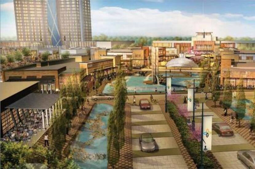 
The $1.5 billion Grandscape development in The Colony is being built by Warren Buffett’s...