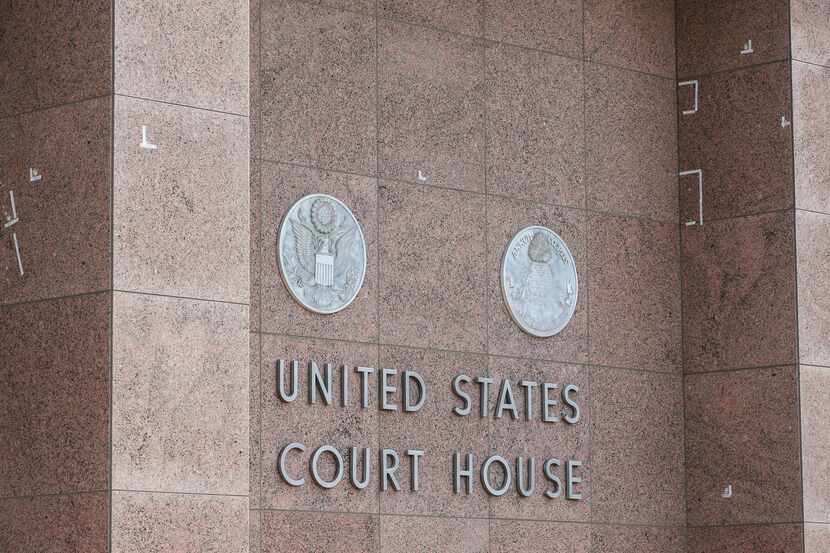 Earle Cabell Federal Building, where immigration courts are located and federal courts where...