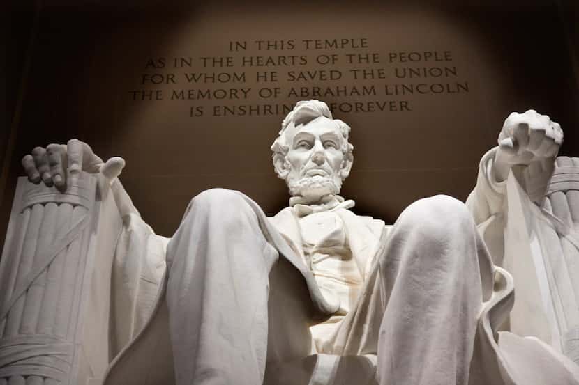 Take your troubles to Abraham Lincoln at the Lincoln Monument in Washington, a quick cab...