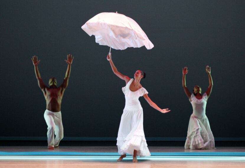 Alvin Ailey American Dance Theater performed "Revelations" in May at the Winspear Opera House.