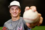 Grapevine pitcher Dasan Hill, who helped Grapevine to a 5A state championship and set the...