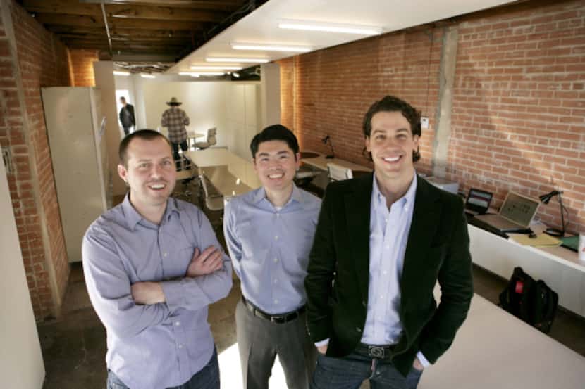 From left: Joshua Nimmo, David Thach and Brant McFarlain have relaunched the former Ben's...
