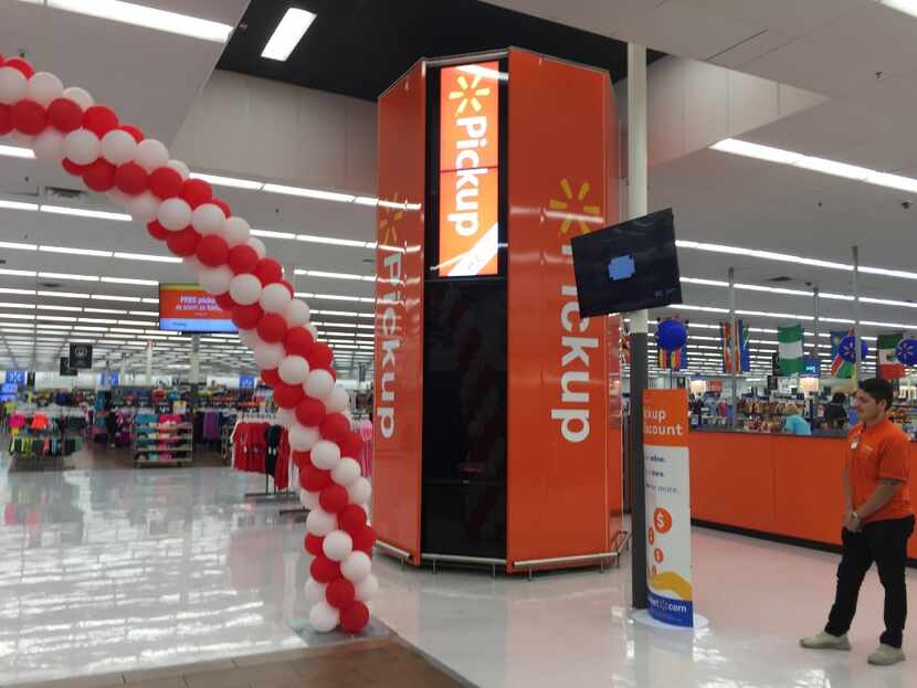 A Wal-Mart Pickup Tower will be up and running at The Colony store on Friday. Five more are...
