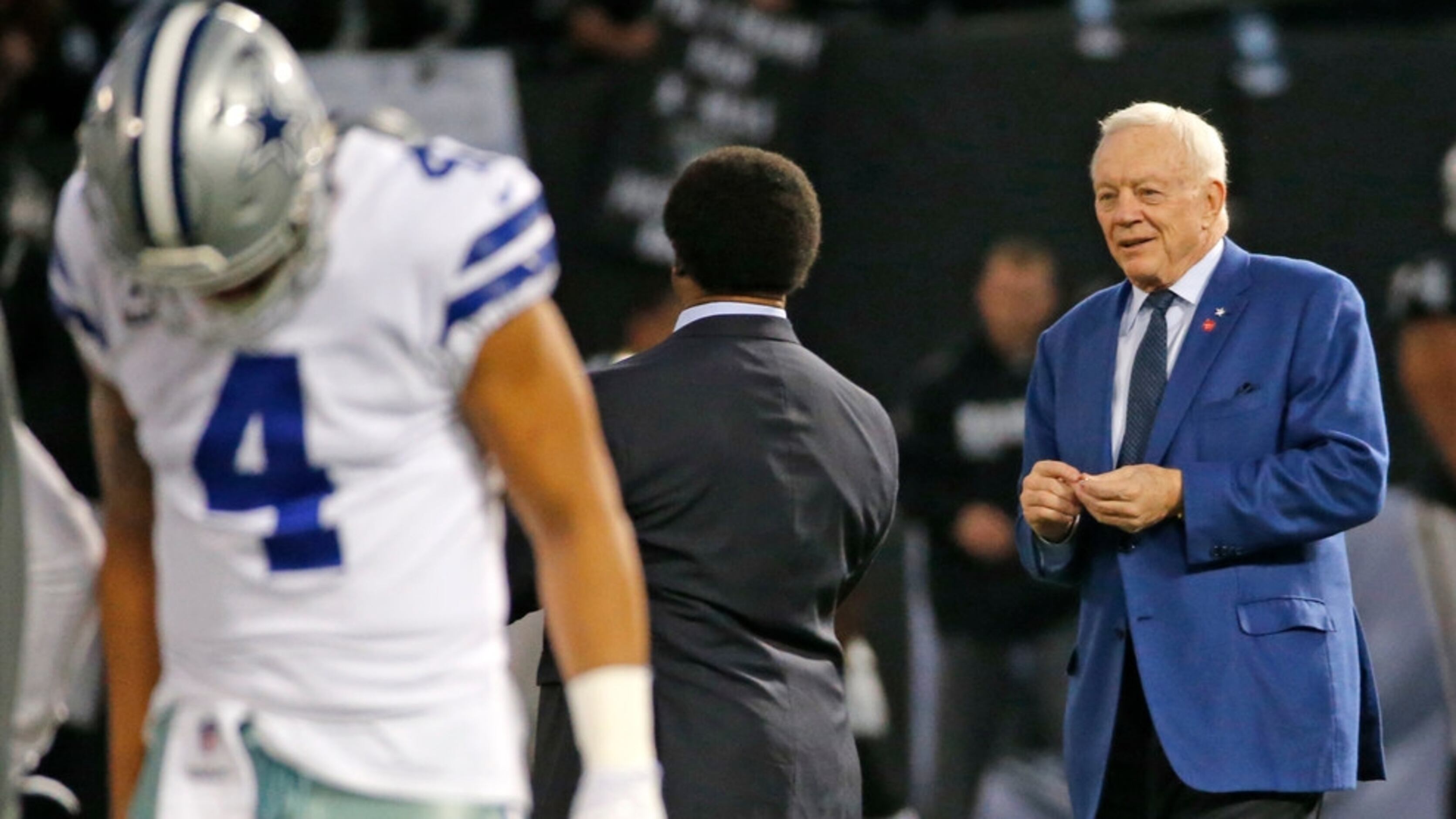 Jerry Jones offers revised take on Dak Prescott 'slump' talk