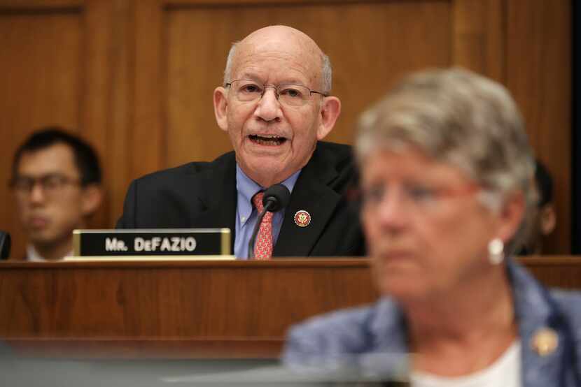 House Transportation and Infrastructure Committee Chairman Peter DeFazio, D-Ore, cited a...