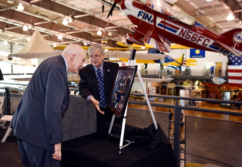 Stephen Holt of the Veterans Administration North Texas Health Care System presented a photo...