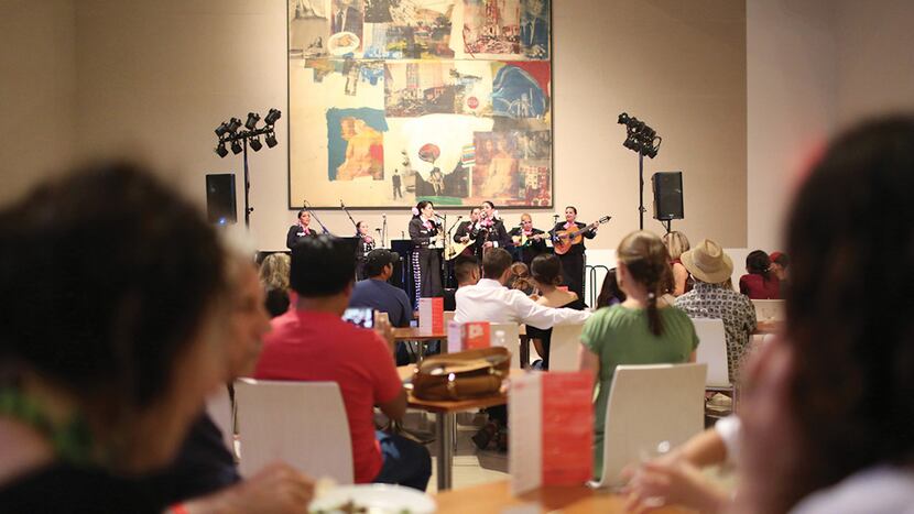 Late Nights performance at the Dallas Museum of Art