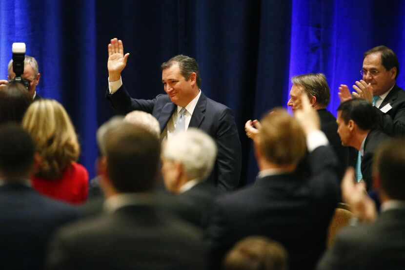 El senador Ted Cruz participó de un reciente evento del Partido Republicano en el Omni Hotel...