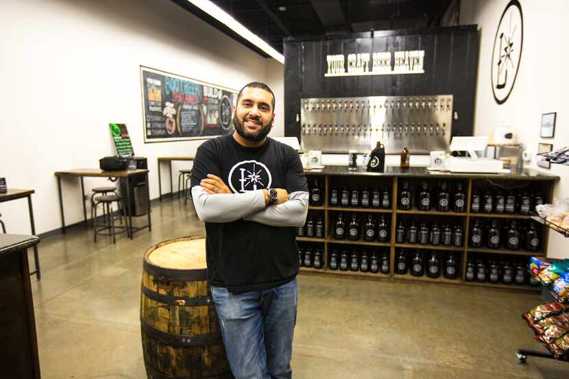Rick Ali, co-owner of Lone Star Taps and Caps in Lewisville and Lonestar Beverages in...