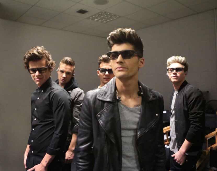 Left to right: Harry Styles, Liam Payne, Louis Tomlinson, Zayn Mailik and Naill Horan in...