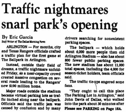The above story appeared on the from page of The Dallas Morning News on April 2, 1994.